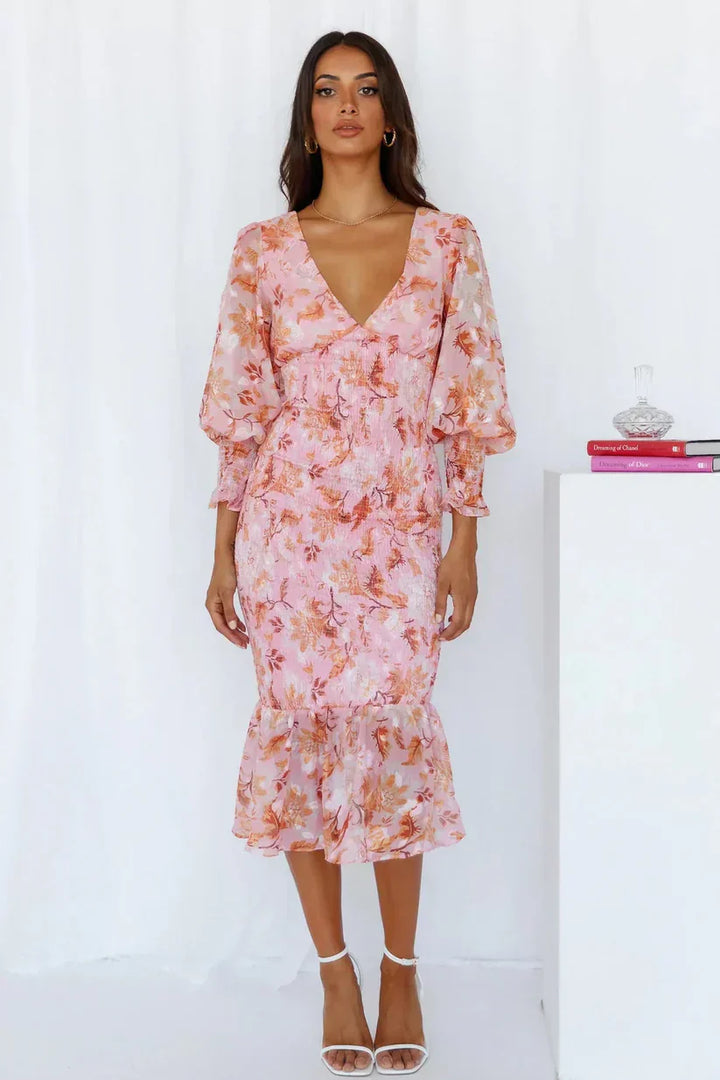 Amara | Robe Éblouissante à Fleurs