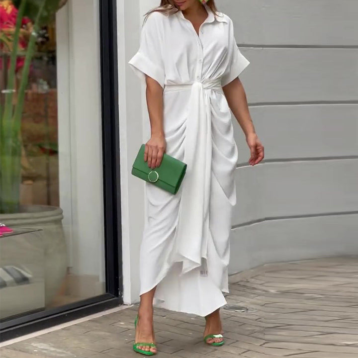 Fern - Robe Haute à Col Flottant
