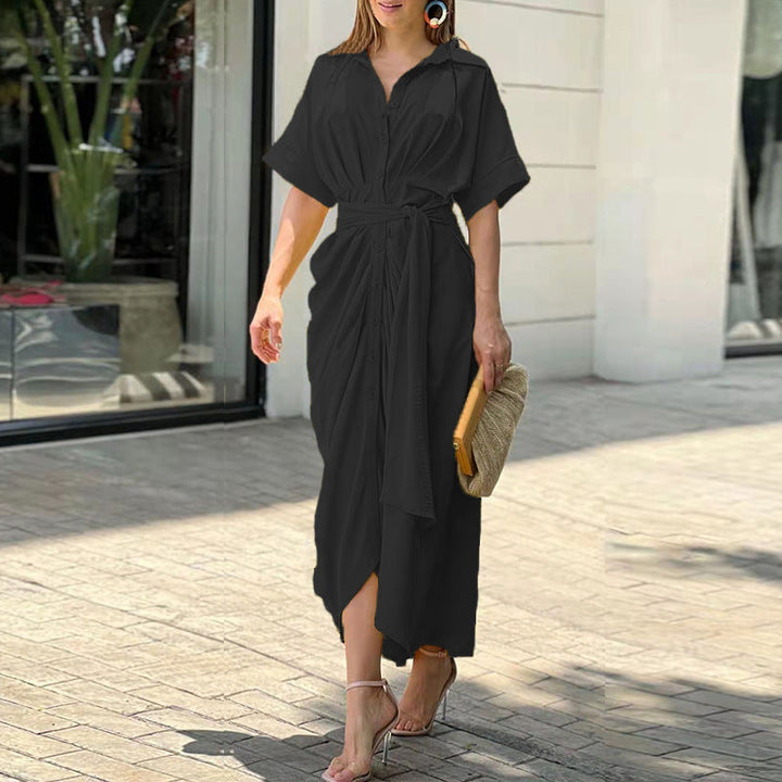 Fern - Robe Haute à Col Flottant