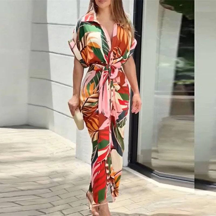 Fern - Robe Haute à Col Flottant