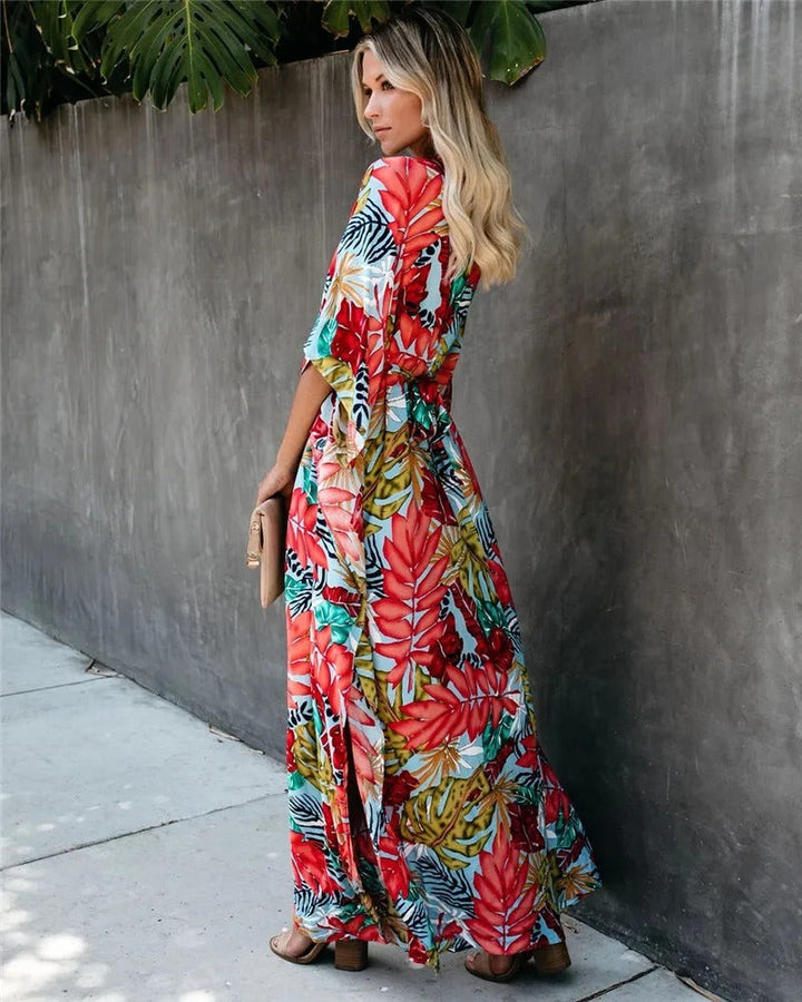 Juniper - Boho Breeze Maxi Kimono Robe