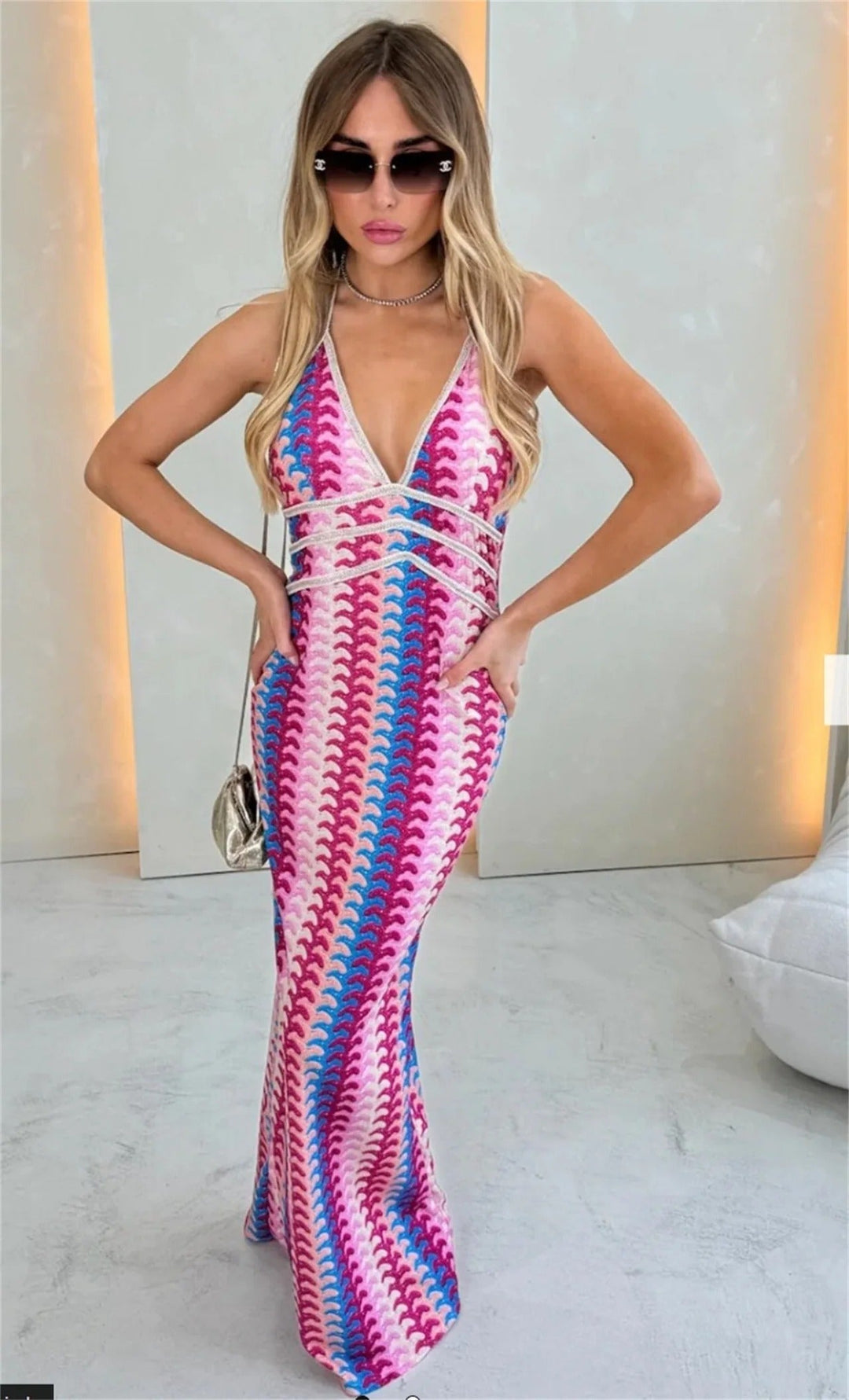 Charlotte - Robe de Plage en Crochet Boho Tunique