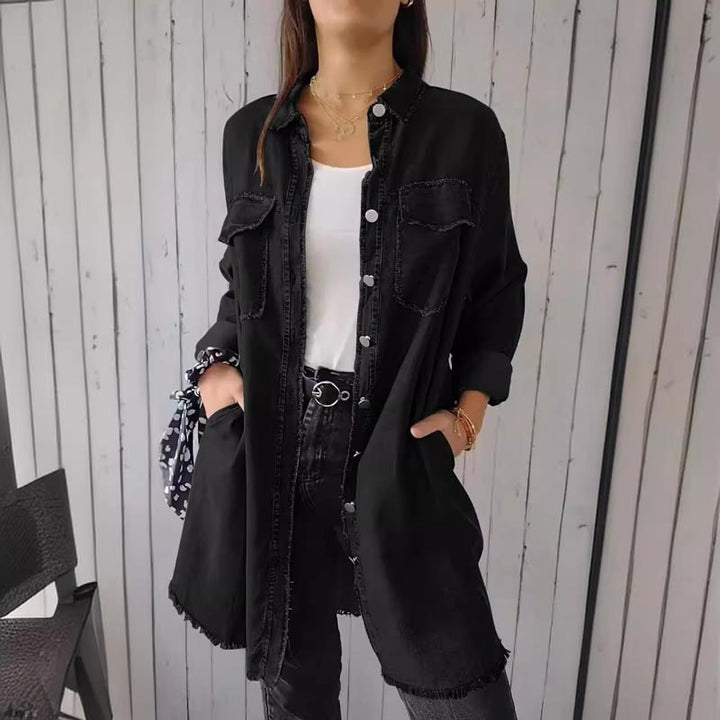 Deandra™ - Chemise en Jean Oversize