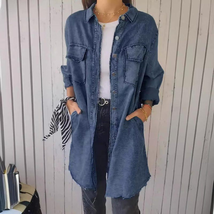Deandra™ - Chemise en Jean Oversize