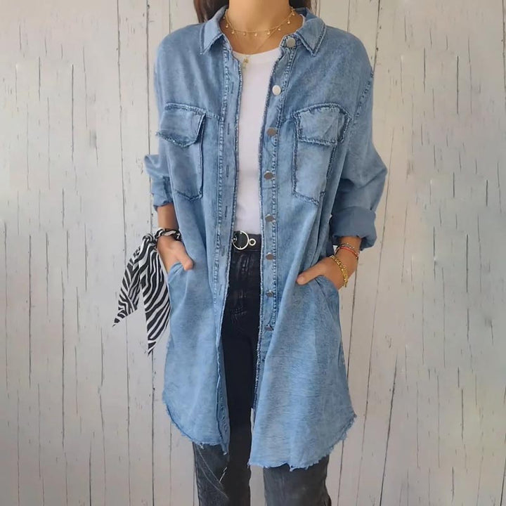 Deandra™ - Chemise en Jean Oversize