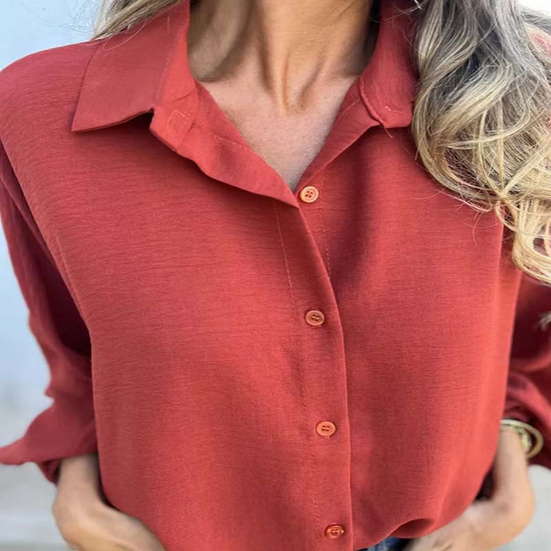 Elysa™ - Élégante Blouse à Boutons