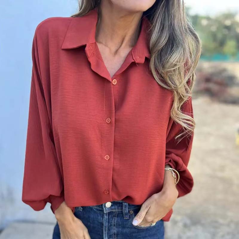 Elysa™ - Élégante Blouse à Boutons