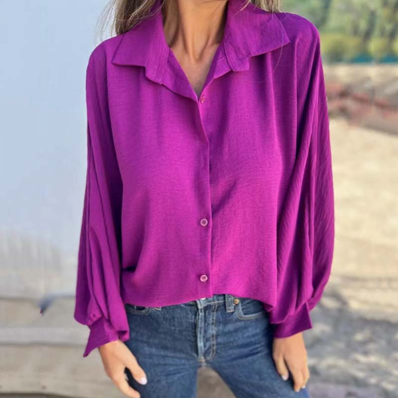 Elysa™ - Élégante Blouse à Boutons