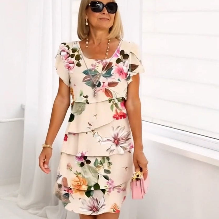 Lyra - Élégante Robe Florale Gracieuse