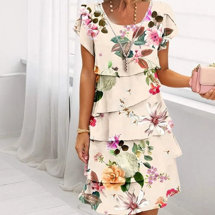 Lyra - Élégante Robe Florale Gracieuse
