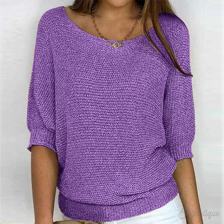 Eunice™ - Tricot Détendu pour la Peau