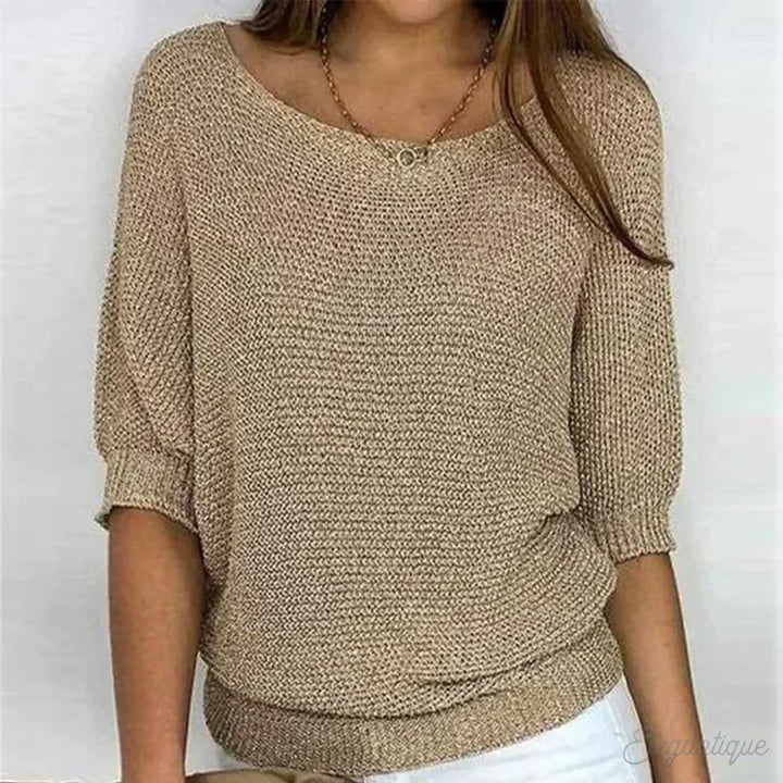 Eunice™ - Tricot Détendu pour la Peau