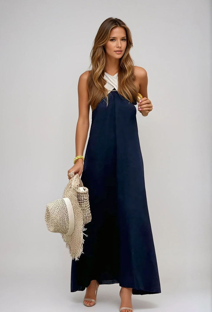 Nicole - Élégante Robe d'Été à Décolleté Croisé