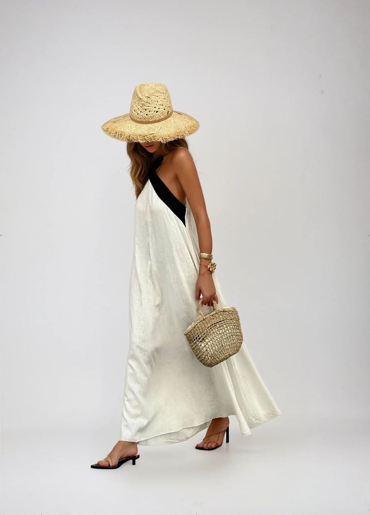 Nicole - Élégante Robe d'Été à Décolleté Croisé