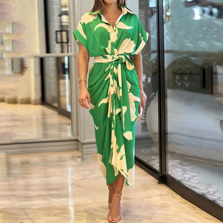 Fern - Robe Haute à Col Flottant