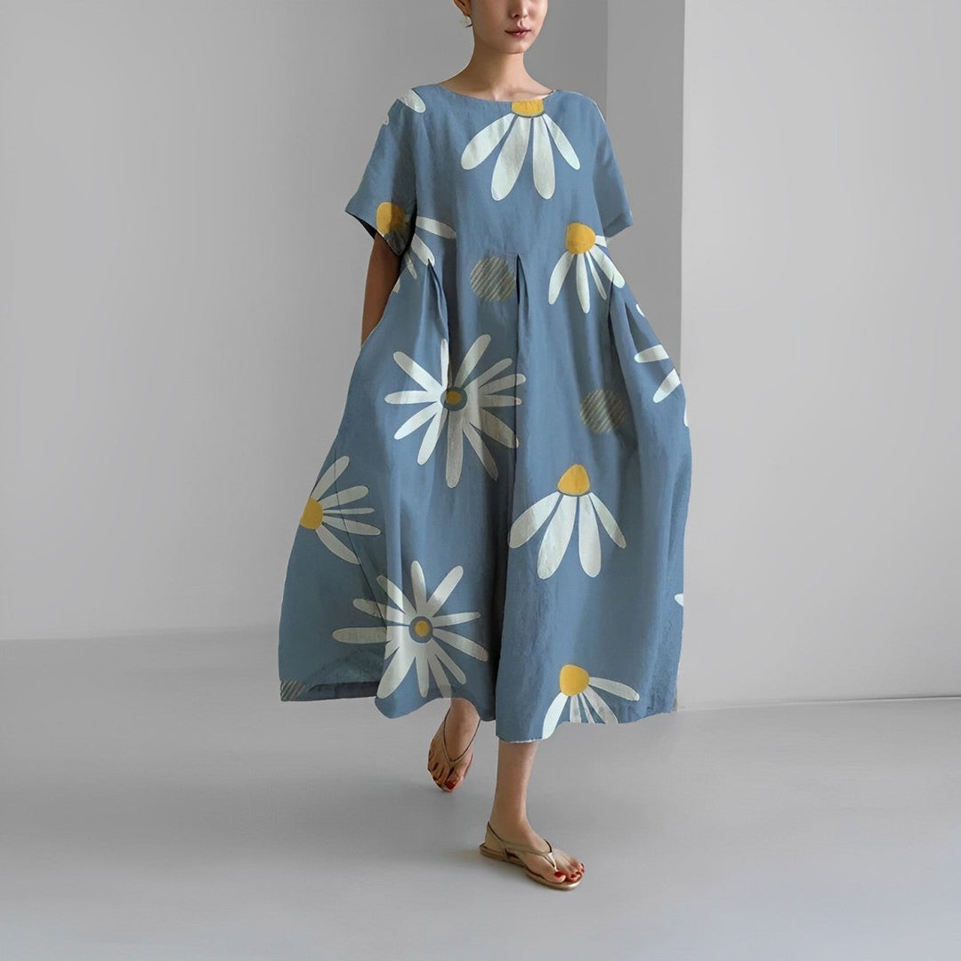 Noora | Grande Taille Robe Fleurie